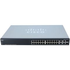 SRW2024P-K9 Cisco Small Business SG300-28P 28-Ports Gigabit PoE Managed Switch