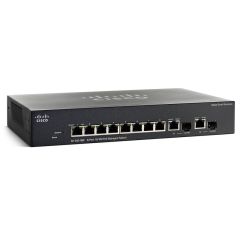 SRW208P-K9-NA Cisco Small Business SF302-08P 8-Ports 10/100 PoE Managed Switch