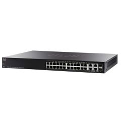 SRW224G4P-RF Cisco Small Business SF300-24P 24-Ports 10/100 PoE Gigabit Switch