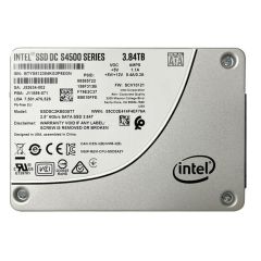 SSDSC2KB038T701 Intel DC S4500 3.8TB SATA 6Gbps 3D NAND TLC 2.5-inch Solid State Drive