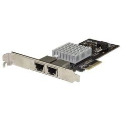 ST10GPEXNDPI StarTech Dual Port PCIe 10G / NBASE-T, 5 Speed NIC, Intel X550 10 Gigabit Ethernet Network Card
