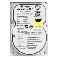 ST34321A Seagate MEDALIST 4.3GB 5400 EIDE Ultra- ATA-3 3.5-inch Low Profile (1.0 inch) Hard Drive
