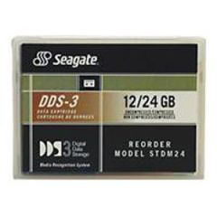 STDM24 Seagate DAT DDS-3 Data Cartridge - DAT DDS-3 - 12GB (Native) / 24GB (Compressed)