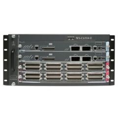 VS-C6504E-S720-10G Cisco Catalyst 6504E-S720-10G 4-Slots Layer 3 Rack-mountable Switch Chassis