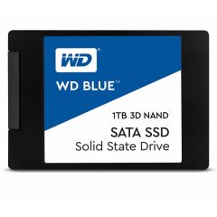 WDS100T2B0A Western Digital Blue 3D NAND 1TB SATA III 6Gbps 2.5-inch Solid State Drive