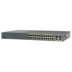 WS-C2960-24LC-S Cisco Catalyst 2960-24LC-S 24-Ports 10/100BaseTX SFP 8PoE Layer 2 Managed Rack-mountable Switch