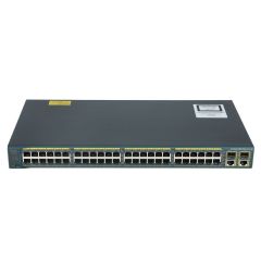 Cisco Catalyst 2960-48TC-S 48-Ports Layer 4 Managed Rack-mountable 1U Network Switch