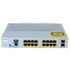 Cisco Catalyst 2960L-16PS-LL 16-Ports 2 x 1G SFP Layer 2 Managed Rack-mountable Network Switch