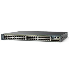 Cisco Catalyst 2960S-48TD-L 48-Ports SFP+ Layer 2 Managed Rack-mountable 1U Network Switch