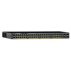WS-C2960X-48LPS-L Cisco Catalyst 2960X-48LPS-L 48-Ports 4 x 1G SFP Layer 2/3 Managed Rack-mountable 1U Network Switch