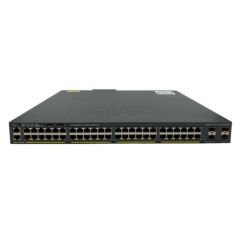 WS-C2960XR-48FPS-I Cisco Catalyst 2960XR-48FPS-I 48-Ports 4 x 1G SFP PoE+ Layer 3 Managed Rack-mountable 1U Network Switch