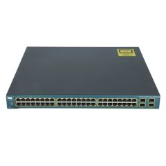WS-C3560-48PS-S Cisco Catalyst 3560-48PS-S 48-Ports PoE Layer 2 Managed Rack-Mountable 1U Network Switch