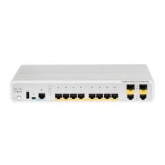 WS-C3560CG-8TC-S Cisco Catalyst 3560CG 10-Ports 8x 10/100/1000 + 2x shared SFP Layer 2 Managed DIN Rail-Mountable Ethernet Switch