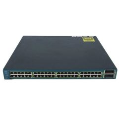 Cisco Catalyst 3560E-48PD-S 48-Ports PoE Layer 2/3 Rack-mountable Network Switch