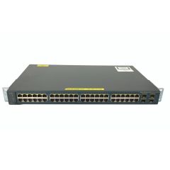WS-C3560V2-48PS-S Cisco Catalyst 3560V2-48PS-S 48-Ports Managed Rack-mountable Ethernet Switch