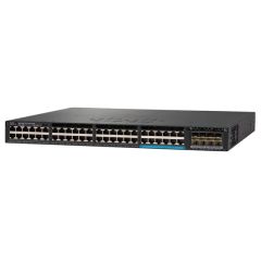 WS-C3650V6-12X48UR-E Cisco Catalyst 3650-12X48UR-E 48-Ports Layer 3 Managed Rack-mountable Network Switch