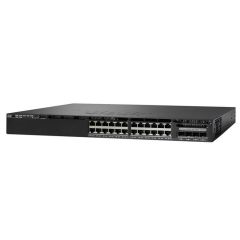 WS-C3650-24PD-S Cisco Catalyst 3650-24PD-S 24-Ports SFP/SFP+ Managed Rack-mountable 1U Network Switch