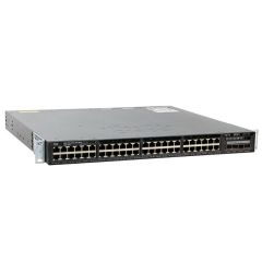WS-C3650-48FD-S Cisco Catalyst 3650-48FD-S 48-Ports 48 x 10/100/1000 (POE+) + 2 x 10G SFP+ & 2 x 1G SFP Managed Rack-mountable 1U Network Switch