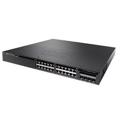 Cisco Catalyst 3650-8X24PD-S 24-Ports 16 x 10/100/1000 (UPOE) + 8 x 100/1000/2.5G/5G/10G (UPOE) + 4 x 10 Gigabit SFP+ Layer 2 Managed Rack-mountable 1U Network Switch