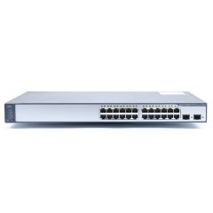 WS-C3750V2-24PS-S Cisco Catalyst 3750V2-24PS-S 24-Ports Layer 3 Managed Rack-mountable Switch