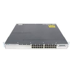 WS-C3750X-24P-S Cisco Catalyst 3750X-24P-S 24-Ports PoE Layer 3 Managed Rack-mountable 1U Network Switch