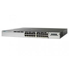 Cisco Catalyst 3850-24P-L 24-Ports PoE+ Layer 3 Managed Rack-mountable 1U Network Switch